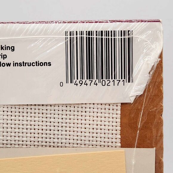 Sitting Pretty Cat Picture Frame Cross Stitch Kit #2171 Heart Kitty New Berlin - Picture 5 of 5